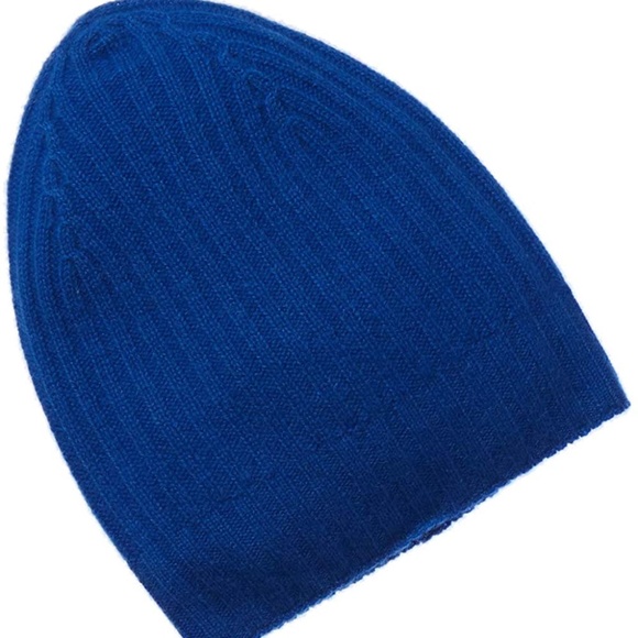 White + Warren Cashmere Ribbed Hat & Glove Set - Picture 1 of 5